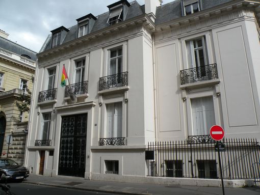  ambassade de Guinée, rue de la Faisanderie